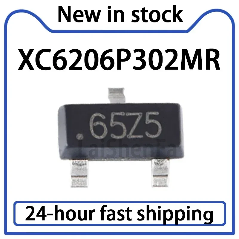 50PCS XC6206P302MR Package SOT-23 0.5A Low Dropout Linear Regulator LDO in Stock