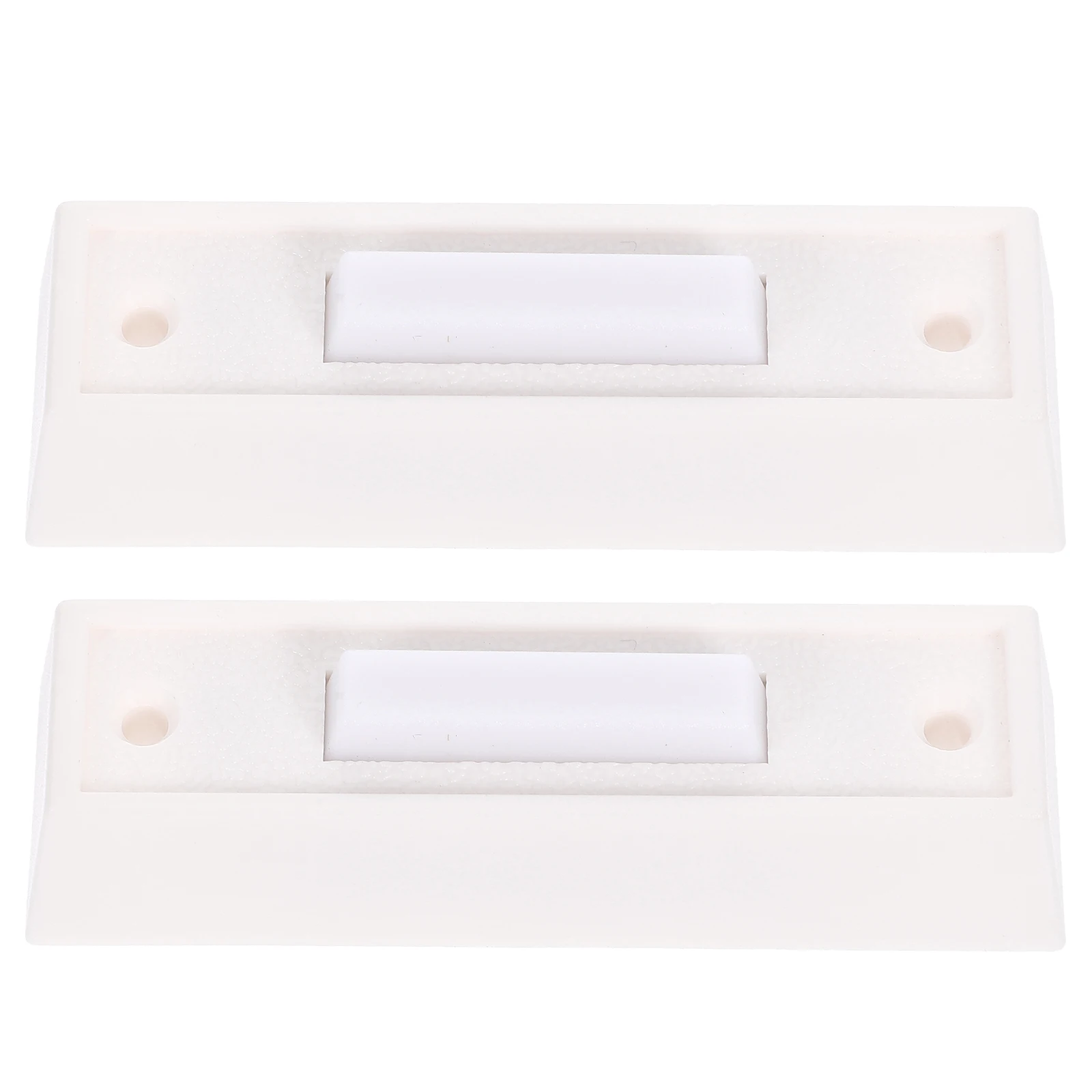 

2Pcs Plastic Door Push Button Functional Decorative Press Switch for Home Office Door Access Control Installation