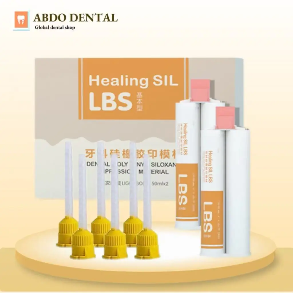 

Dental materials Healing SIL LBS disposable mold 50 ml dental silicone rubber impression material light body dental tools