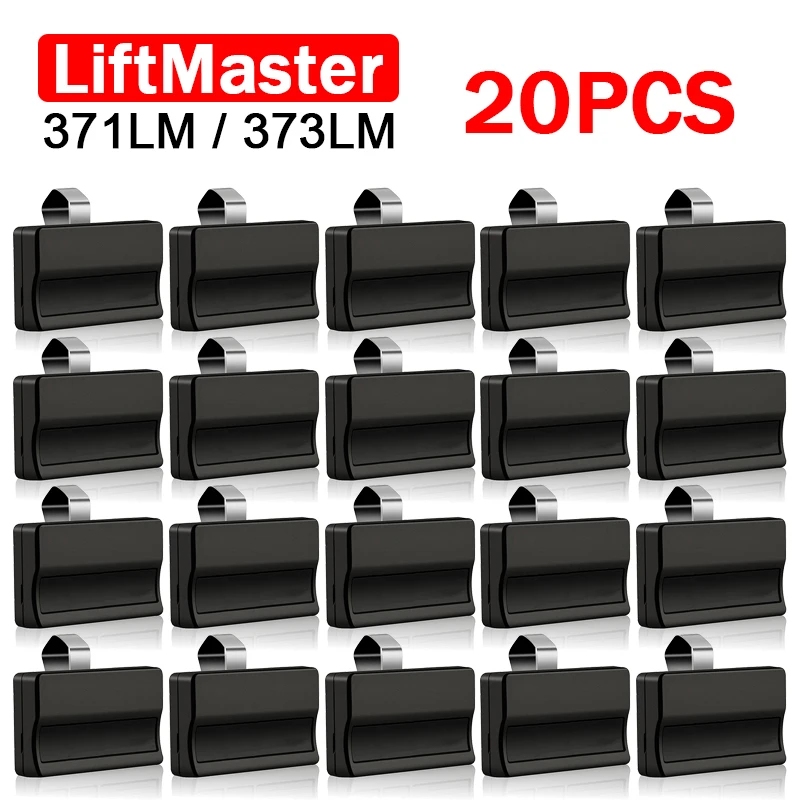 20PCS New LiftMaster 315MHz Garage Door Opener Remote Control Compatible With 373LM 371LM 372LM 370LM 950D 953D 956D Transmitter