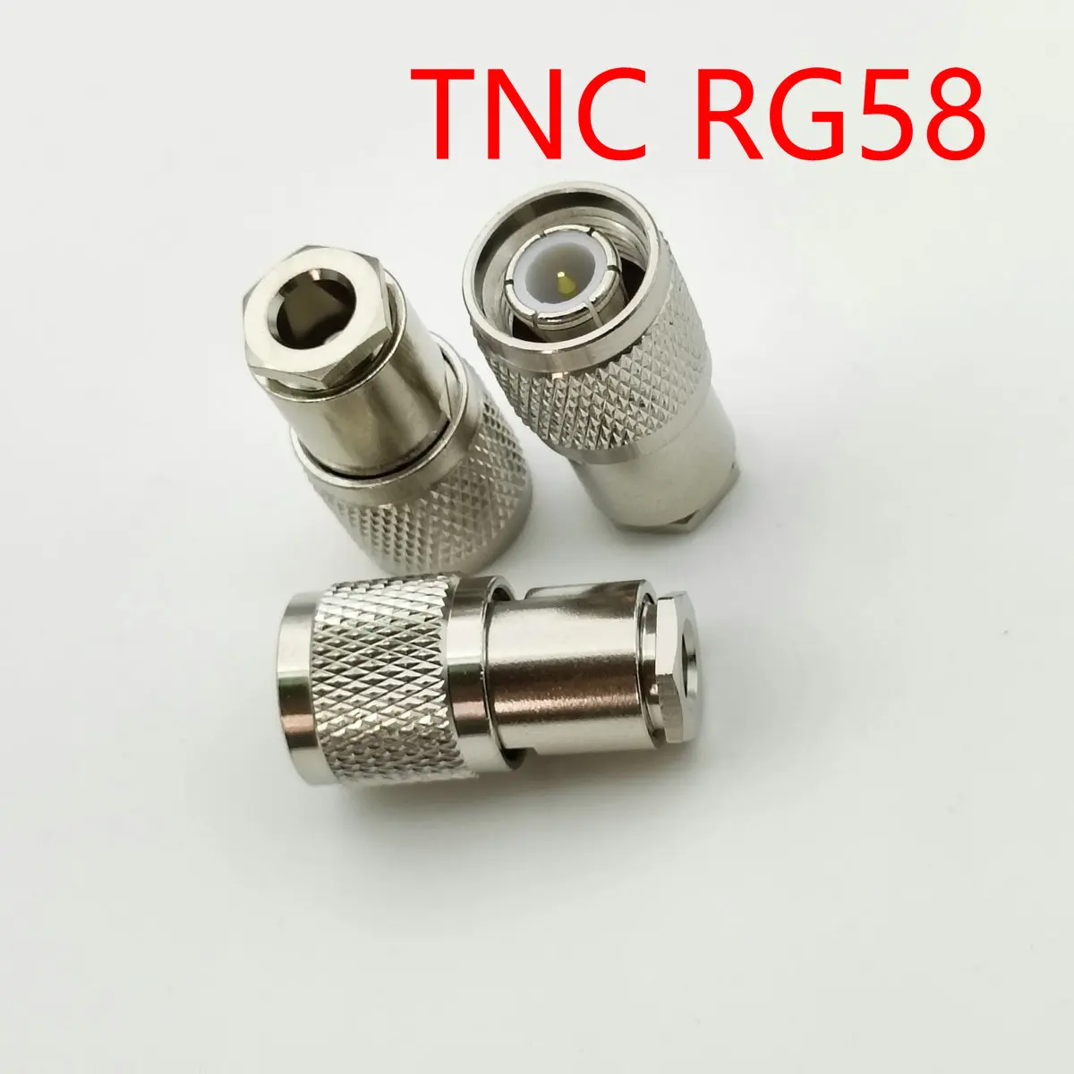 TNC CONNECTOR ADAPTER For RG58 LMR195 RG400 RG142 Cable