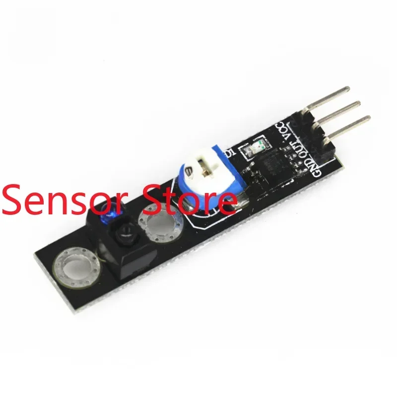 

5PCS 1-way Tracking Module, Line Patrol Car, Intelligent Sensor, Robot Competition Accessory, Black And White