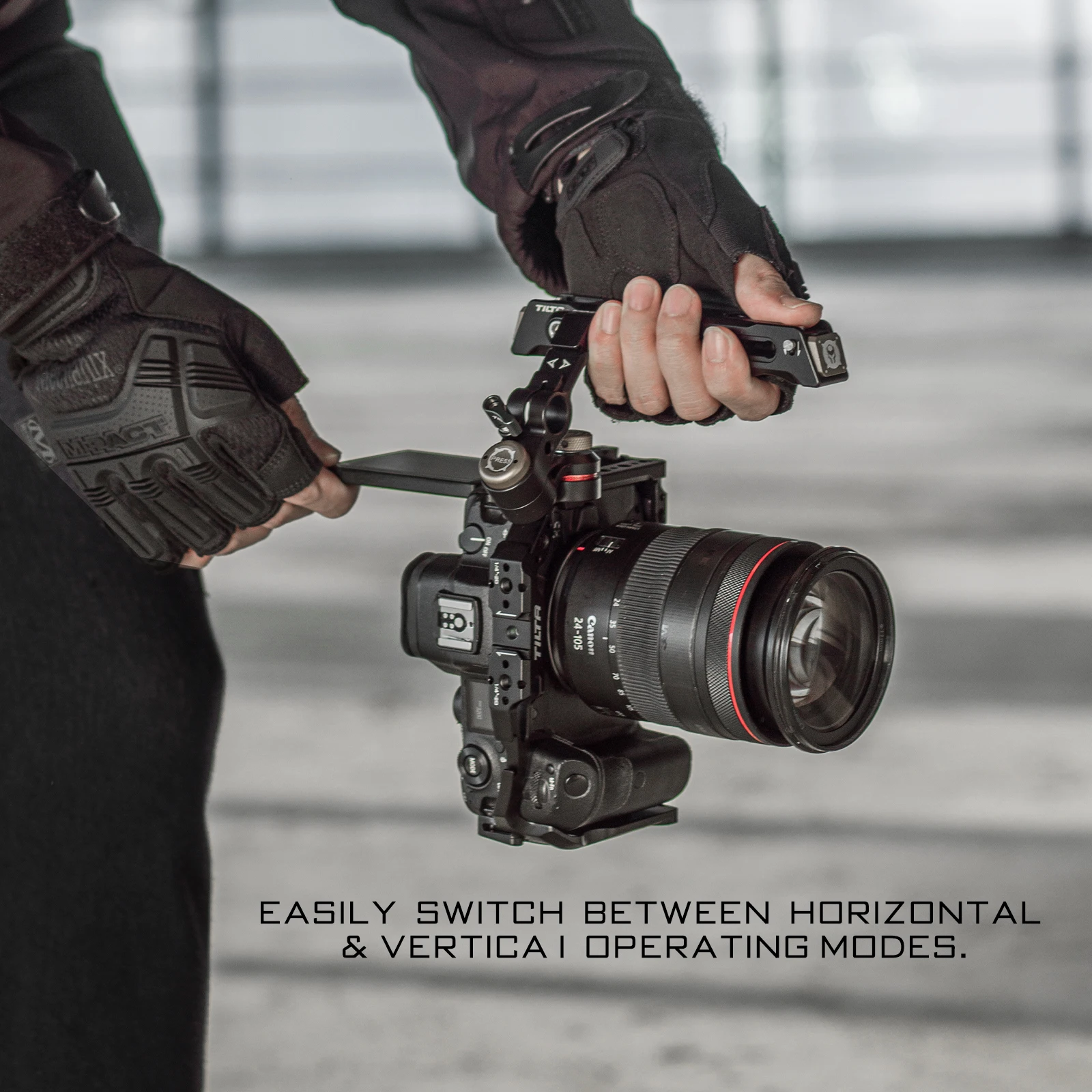 Mới TILTA TA-T22-FCC-V2 Full Khung Máy Ảnh Cho Canon R5/R5C/R6 V2 Với Máy Ảnh DSLR Đen Bộ Phụ Kiện Chụp Ảnh