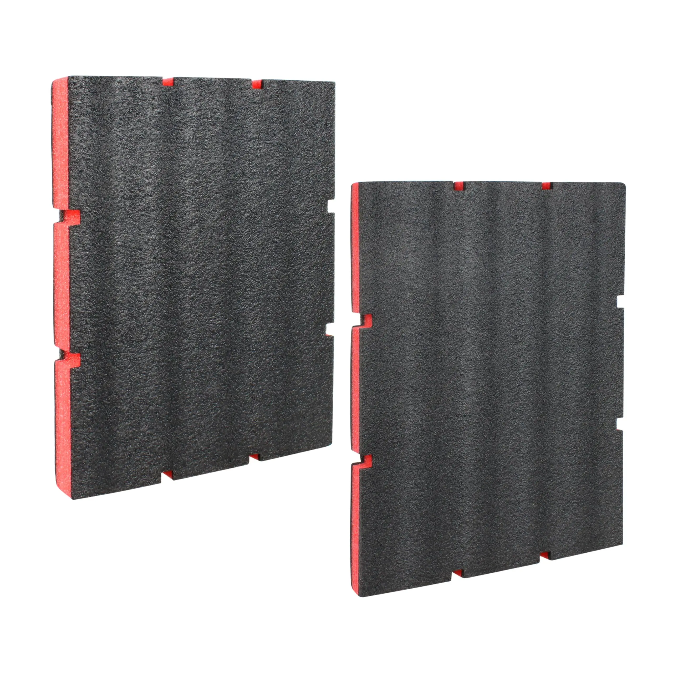 Foam Tool Organizer Inserts Compatible with Milwaukee 48-22-8442 and 48-22-84432 Drawer Boxes,Shockproof Red & Black Foam Insert