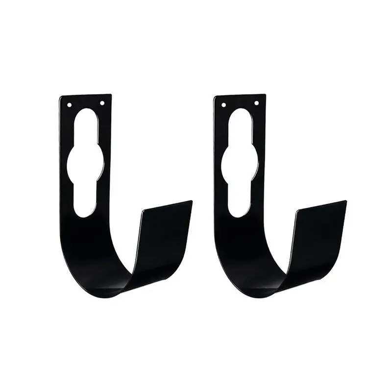 AT63-2Pcs Hole Hook Garden Hose Holder Storage Bracket
