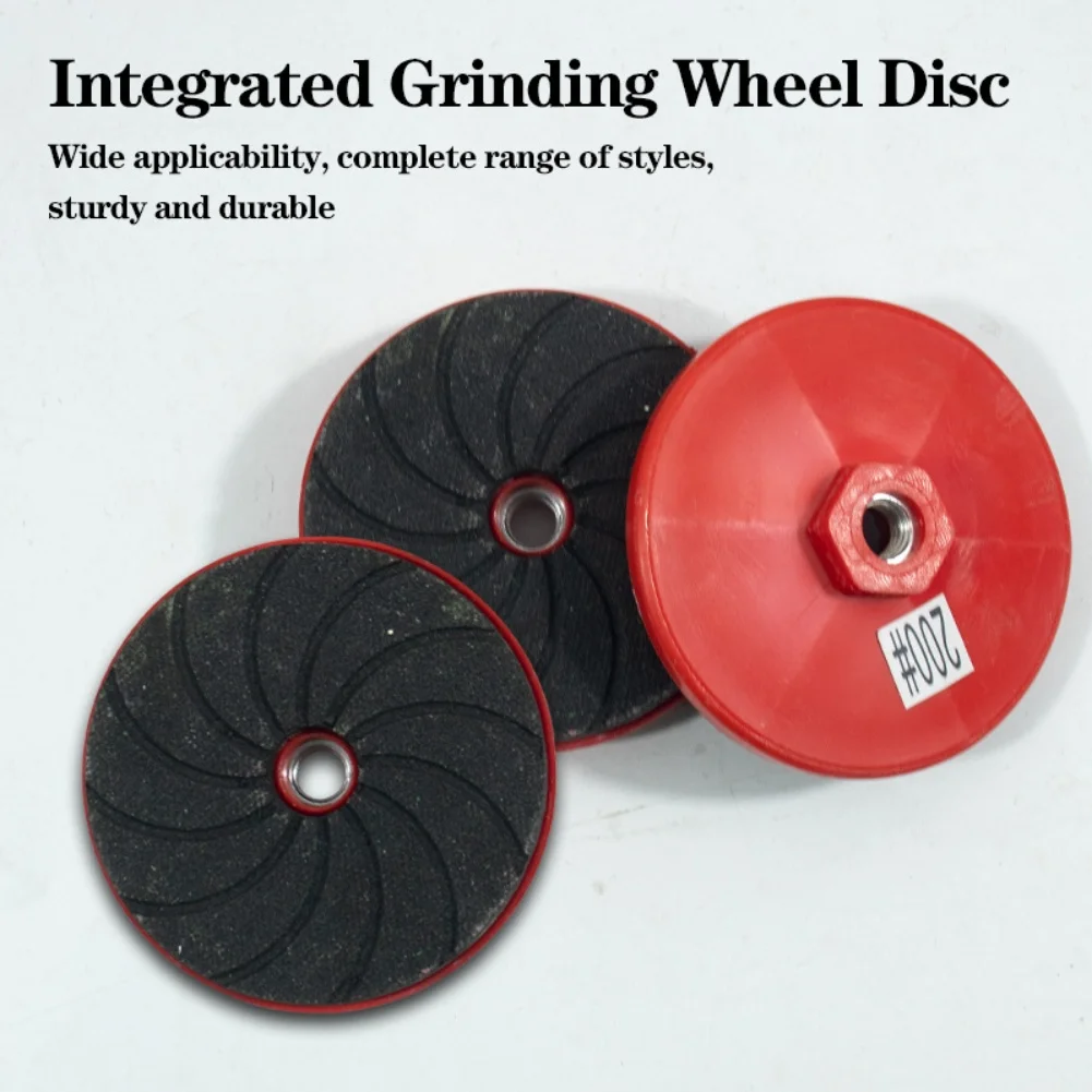 

1 * 3 Polishing Pads Per Set Wet Dry Sanding Disc 50/100/200grit For Granite Marble Stone Ceramic