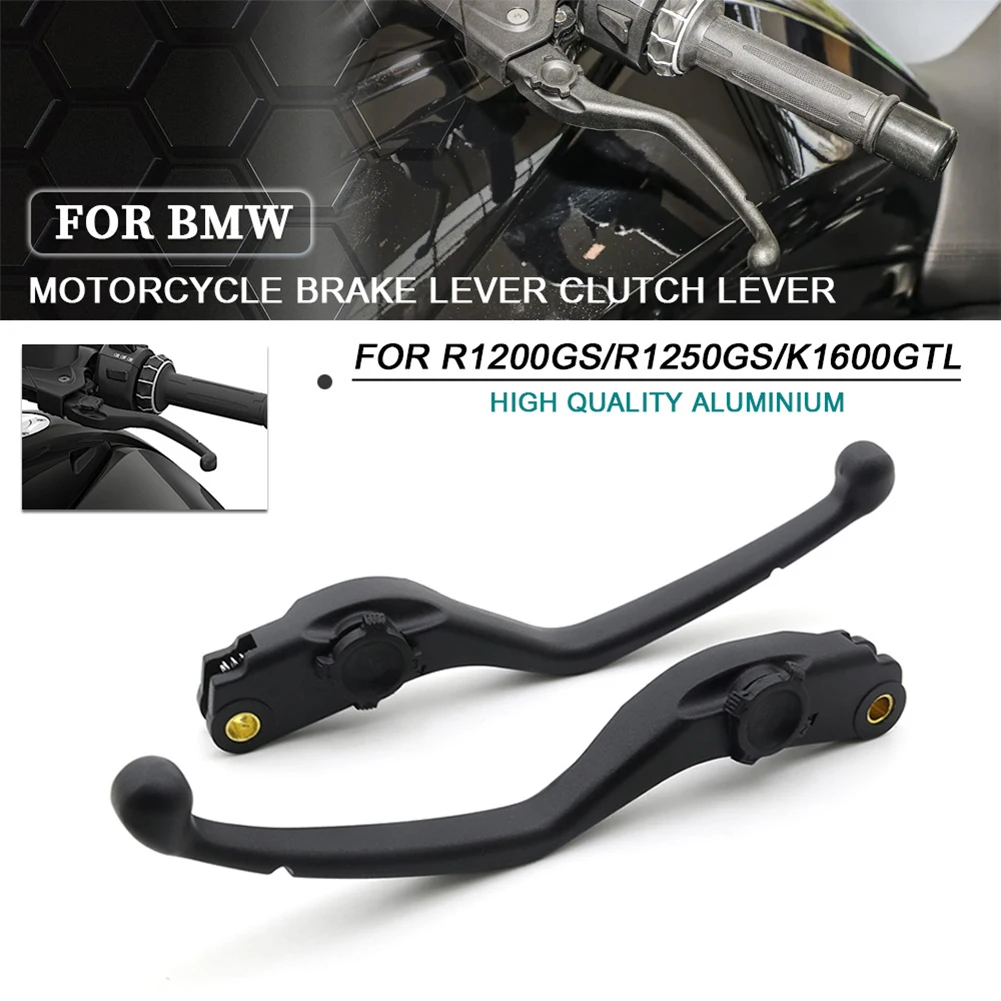 ل BMW R1250GS R1200GS R 1200 1250 RS/RT/R/GS K1600GT GTL R تسعة دراجة نارية اليسار اليمين الفرامل رافعة مخلب رافعة التحكم مقابض