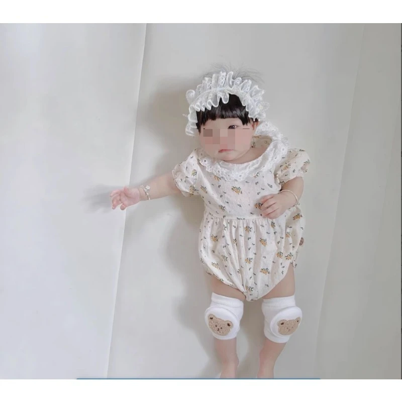 Breathable Baby Knee Pads Mesh Crawling Gear for Infants Learning To Walk Anti Collision Measures First Walking Leg Warmers