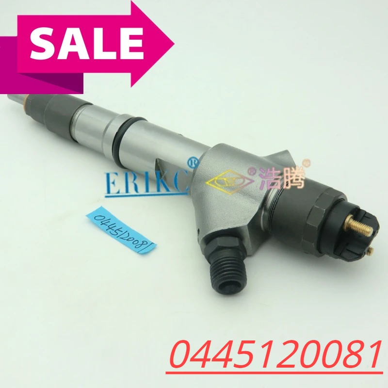 

ERIKC Diesel Engine Fuel Injector 0445120081 00986AD1001 306140688 Injector 0445 120 081 Common Rail Injection 0 445 120 081