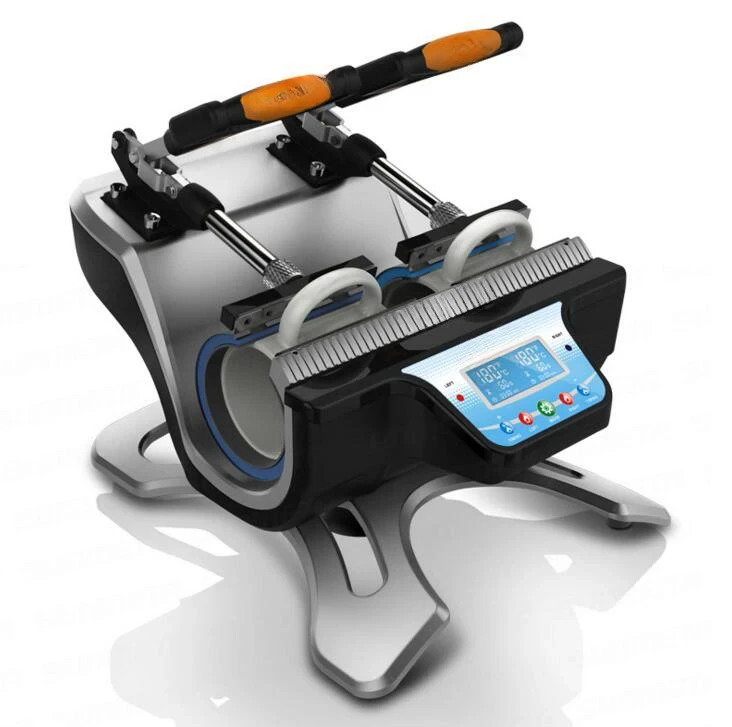 Para Becher Wärme Transfer Maschine 110V/220V Mini Tasse Sublimação Maschine Doppel Station Becher Presser Wärme Druck
