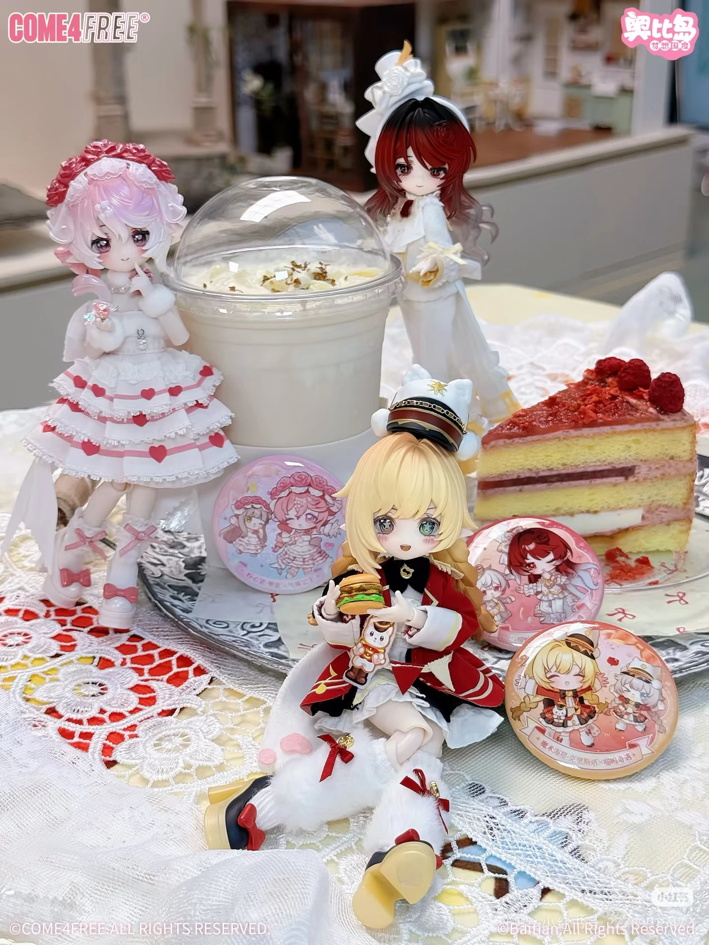 2026 Genuine COME4FREE Mitian Obi Island Dreamland 1/12 BJD Blind Box Articulated Joint Doll Kawaii Desktop Display Gift