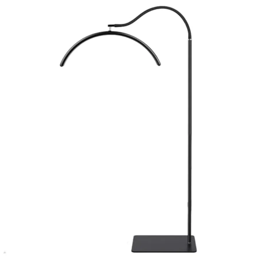 

Лампа Half Moon Lash Light для наращивания ресниц - профессиональная светодиодная лампа для мастеров татуажа и косметологов, с регулируемой яркостью, холодный/теплый свет