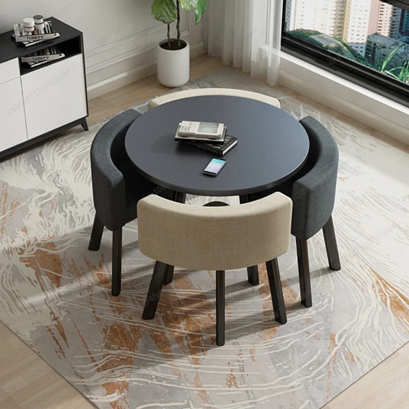 Table Coffee Tea Table Side Table Luxury Dining Chair Furniture For Living Room Home Seating Area Leisure Table And Chair Set