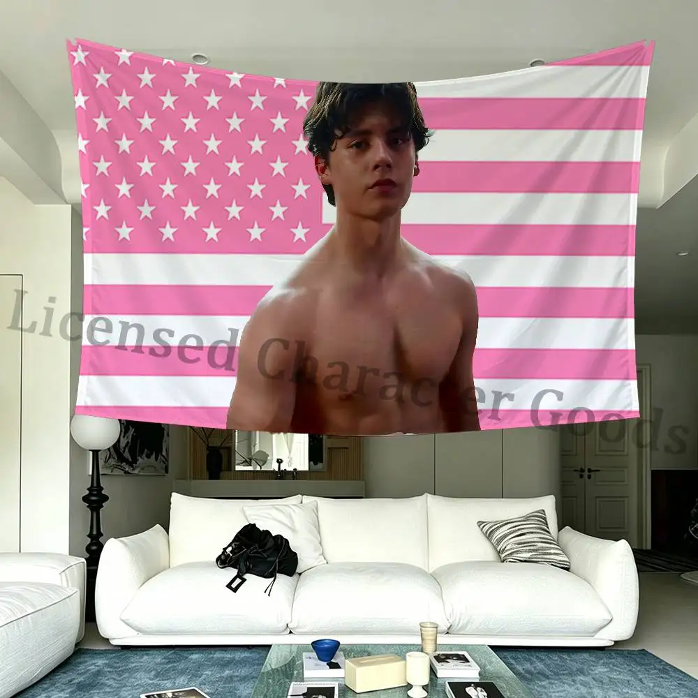 M-Miguel Mora Flag Trendy Printed Extra Large Size Festival Party Garden Decor Accessory Hanging