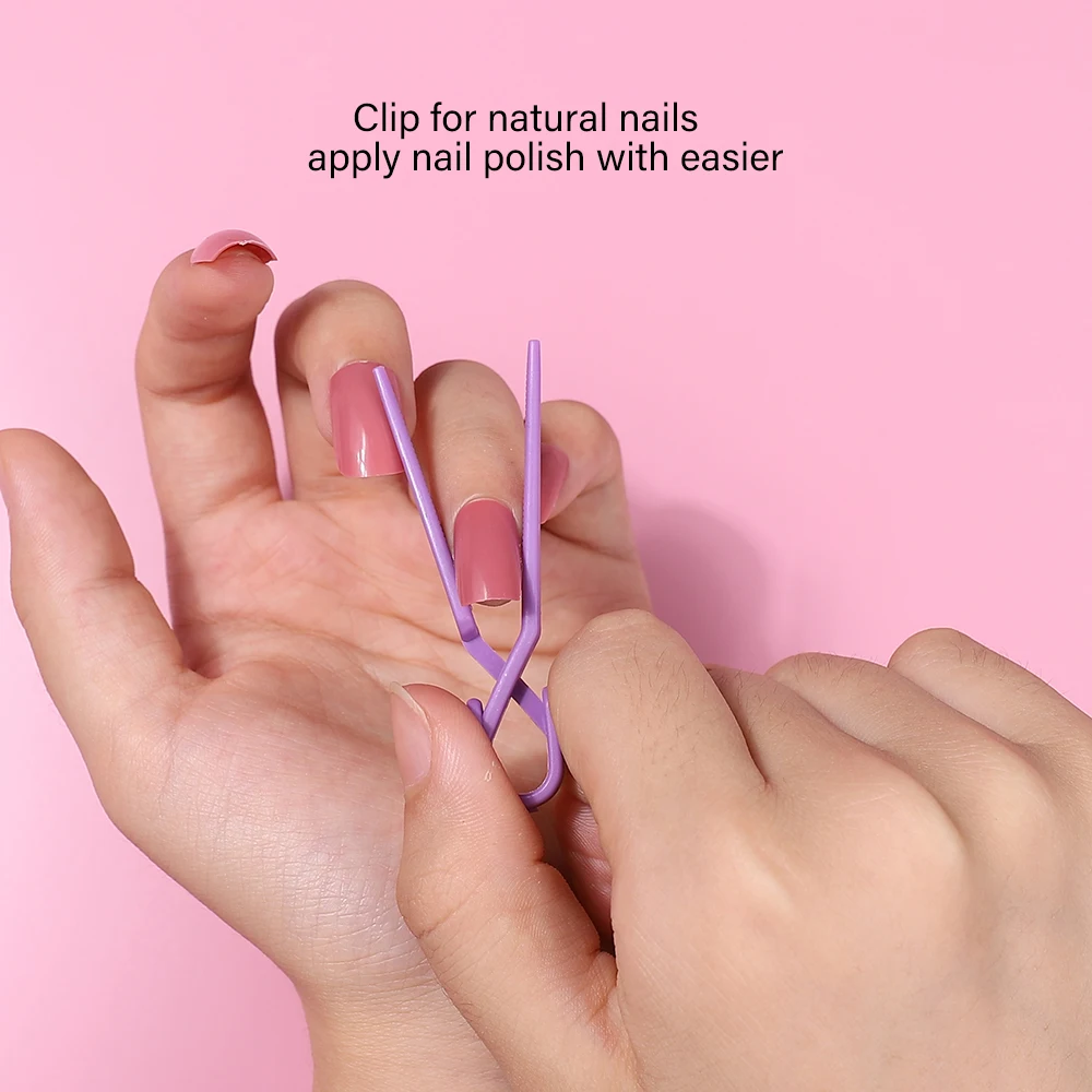 10 Mixed Manicure Tools To Prevent Leakage Of Nail Art Coloring Protection Clips Manicure Nail Protection Tools image 5