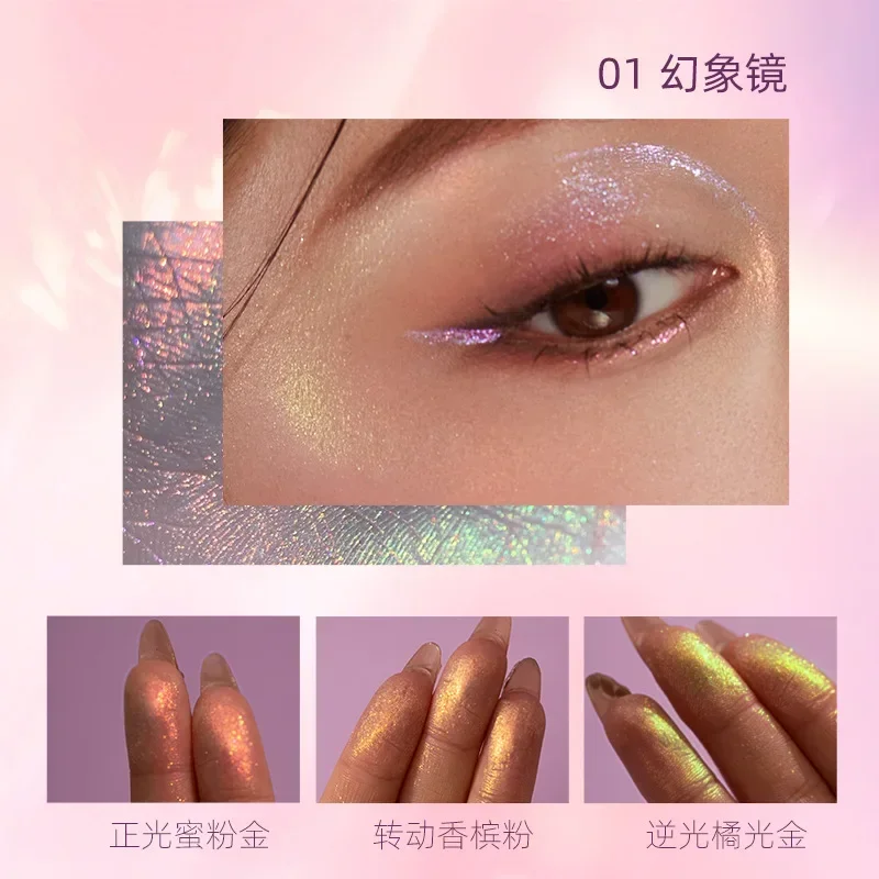 RMT Romantic Beauty Vientiane Chameleon Highlight Blush Repair Liquido 3 in 1 illumina il viso