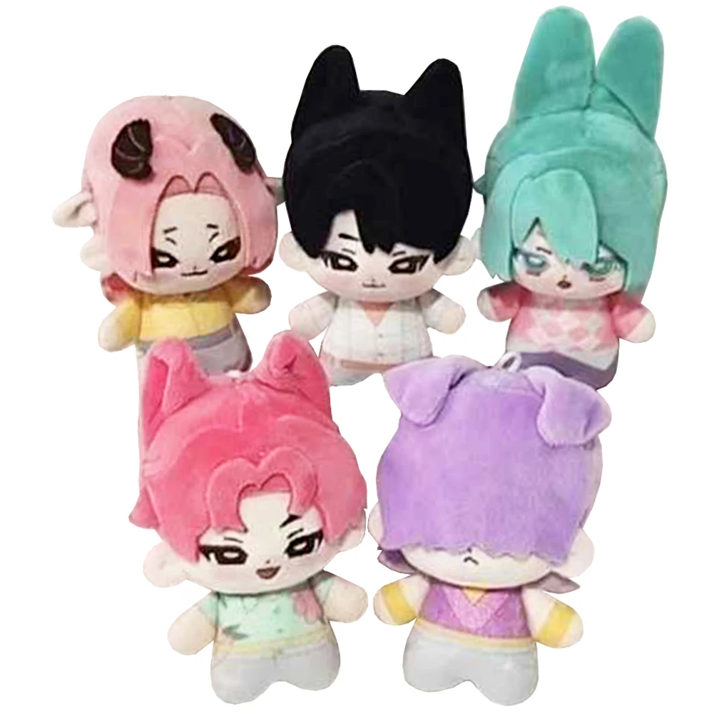 

Аниме KPop плюшевый брелок для косплея, мягкая хлопковая игрушка, романтическая Инью, плюшевая загадочная фигурка, детские плюшевые игрушки, кулон на Хэллоуин, подарок