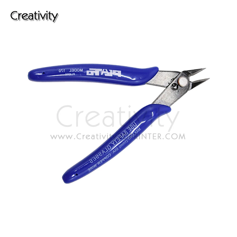 Creativity PLATO 170 Electronic Diagonal Pliers Side Cutting Nippers Wire Cutter Outlet Scissors Models Grinding Tools