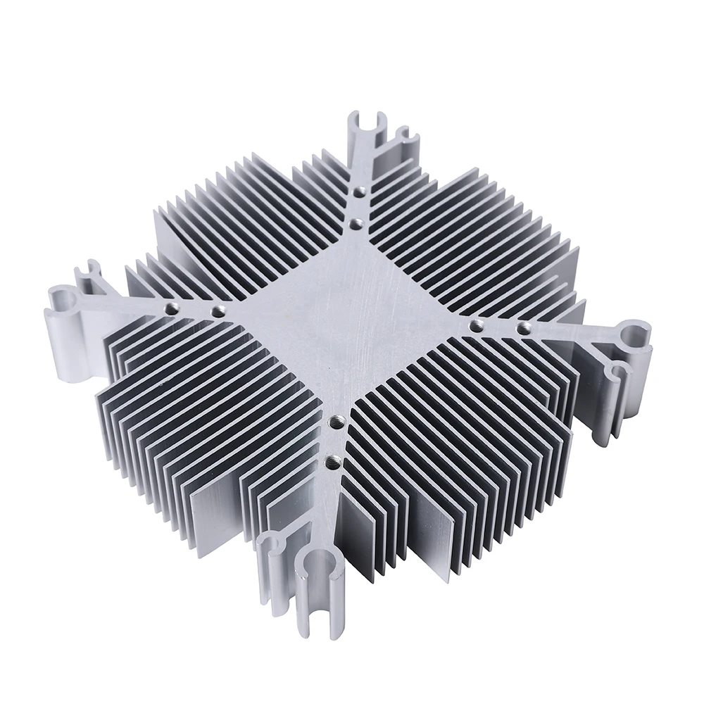 20w-100w radiator Pure aluminium cob led heat sink multichip led cooling DIY Led Light fixtures