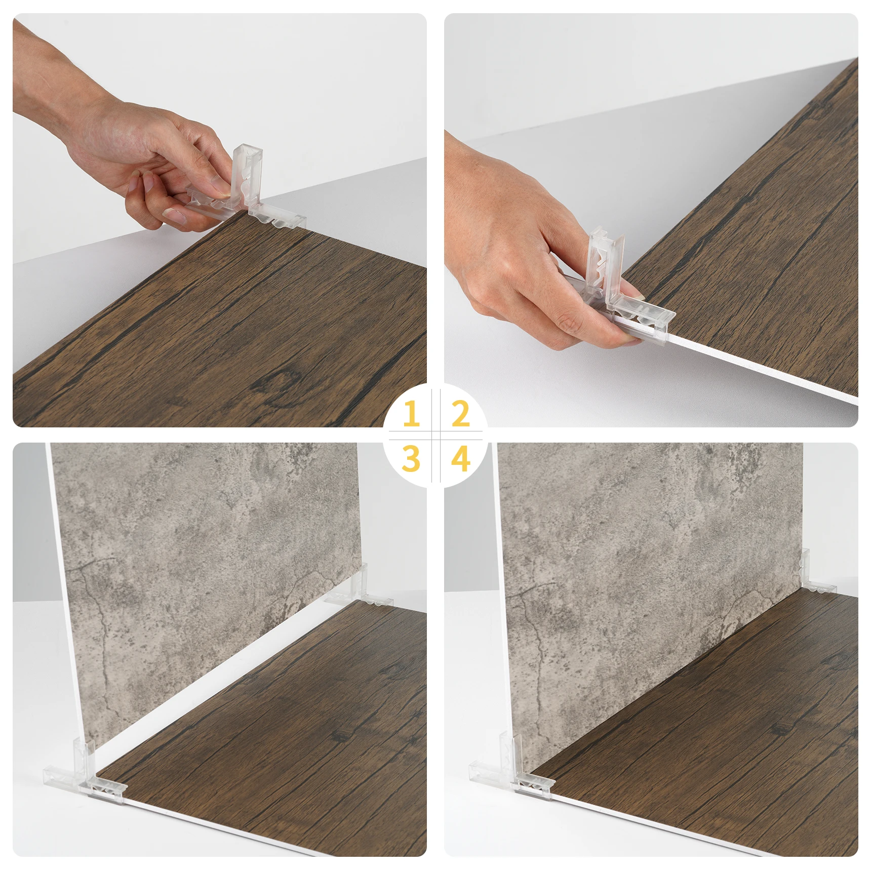 Selens Waterproof Vertical Buckle Photography Backdrop Props For Marble Backdrop Wood Surface Background Studio Whiteboard Green