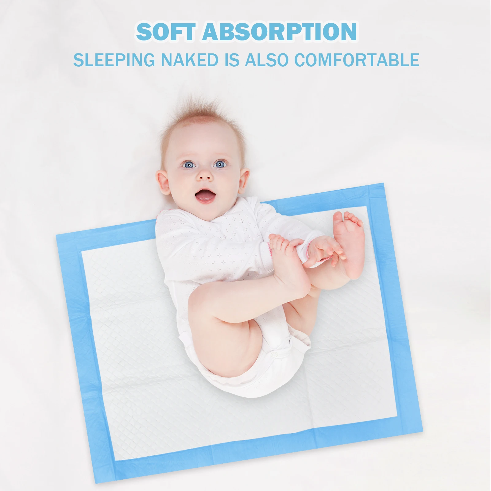 Baby Underpads Newborn Pet Universal Nursing Disposable Diaper liner Absorbent Waterproof Portable Infant Changing Diaper Mat