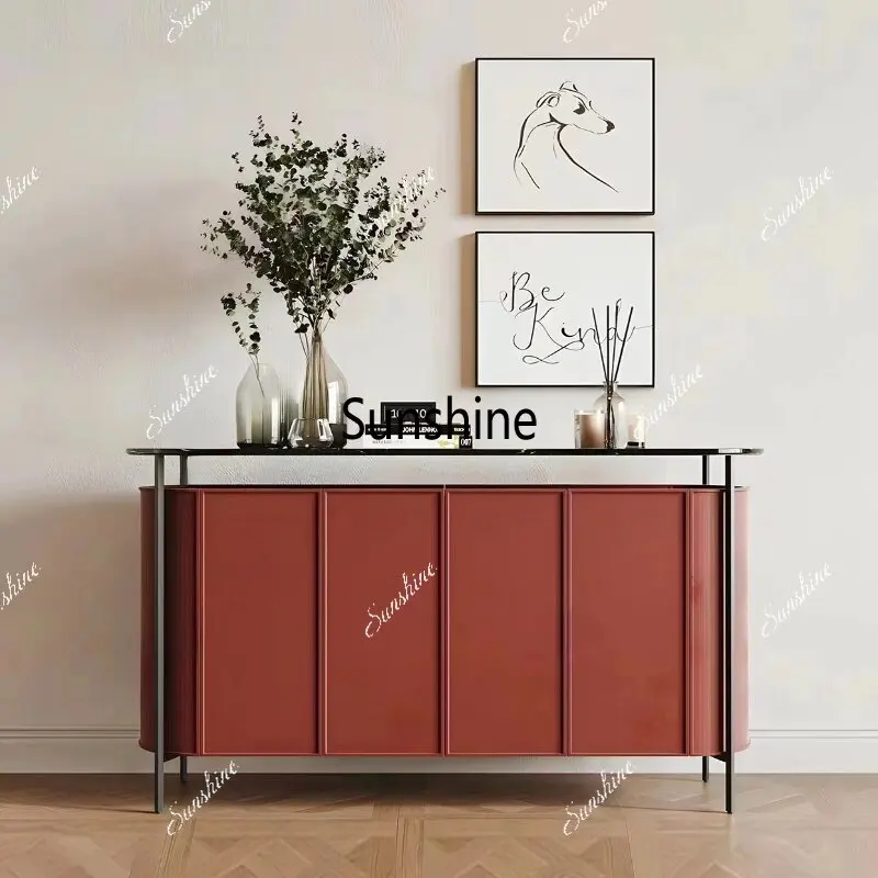 

Light luxury dining side cabinet Modern entrance entrance, home, living room and bedroom decoration