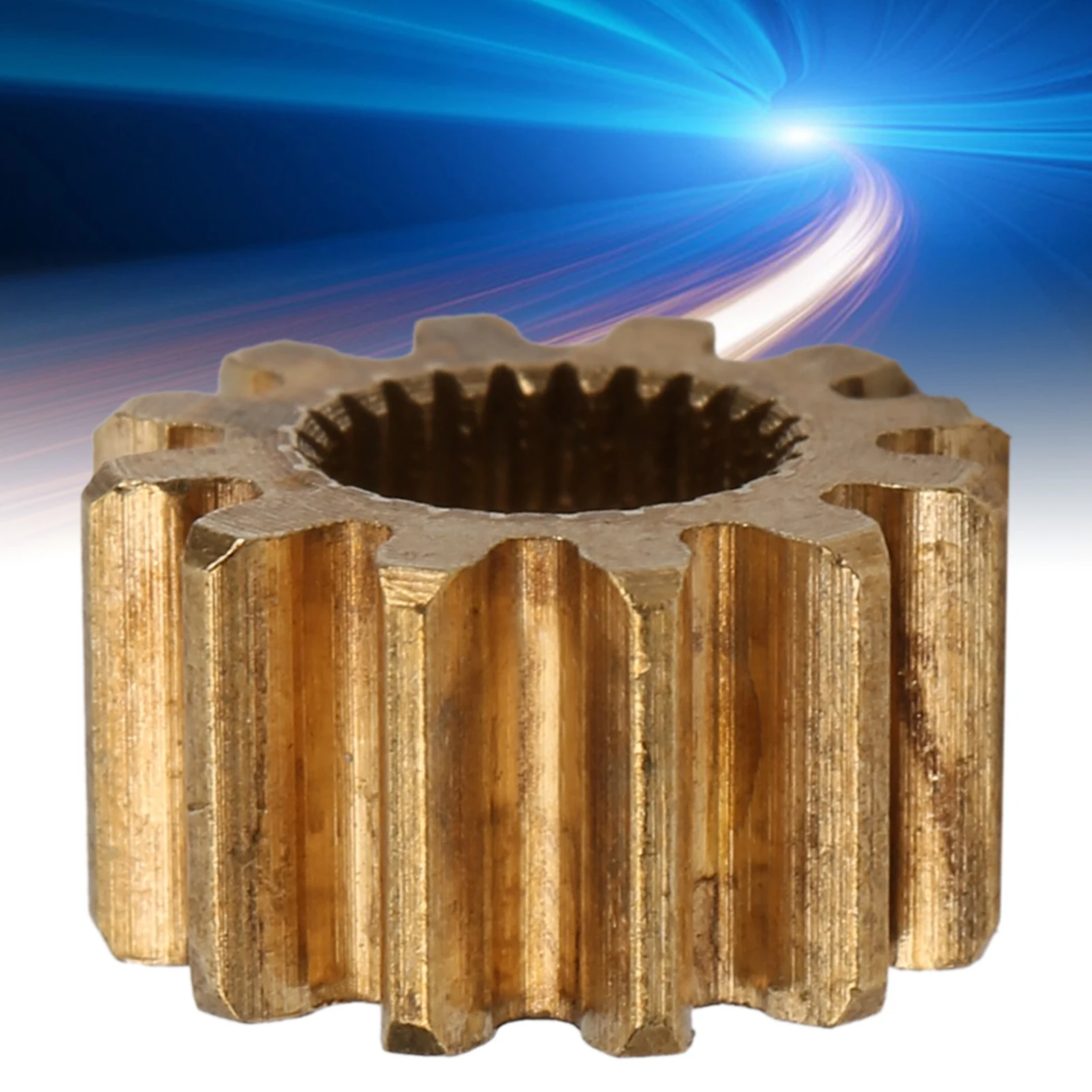4305‑0025‑0012 Servo Gear 12 Tooth Brass Gear 25 Tooth Spline MOD 0.8 Gear Replacement Servo Parts MOD 0.8 Servo Gear