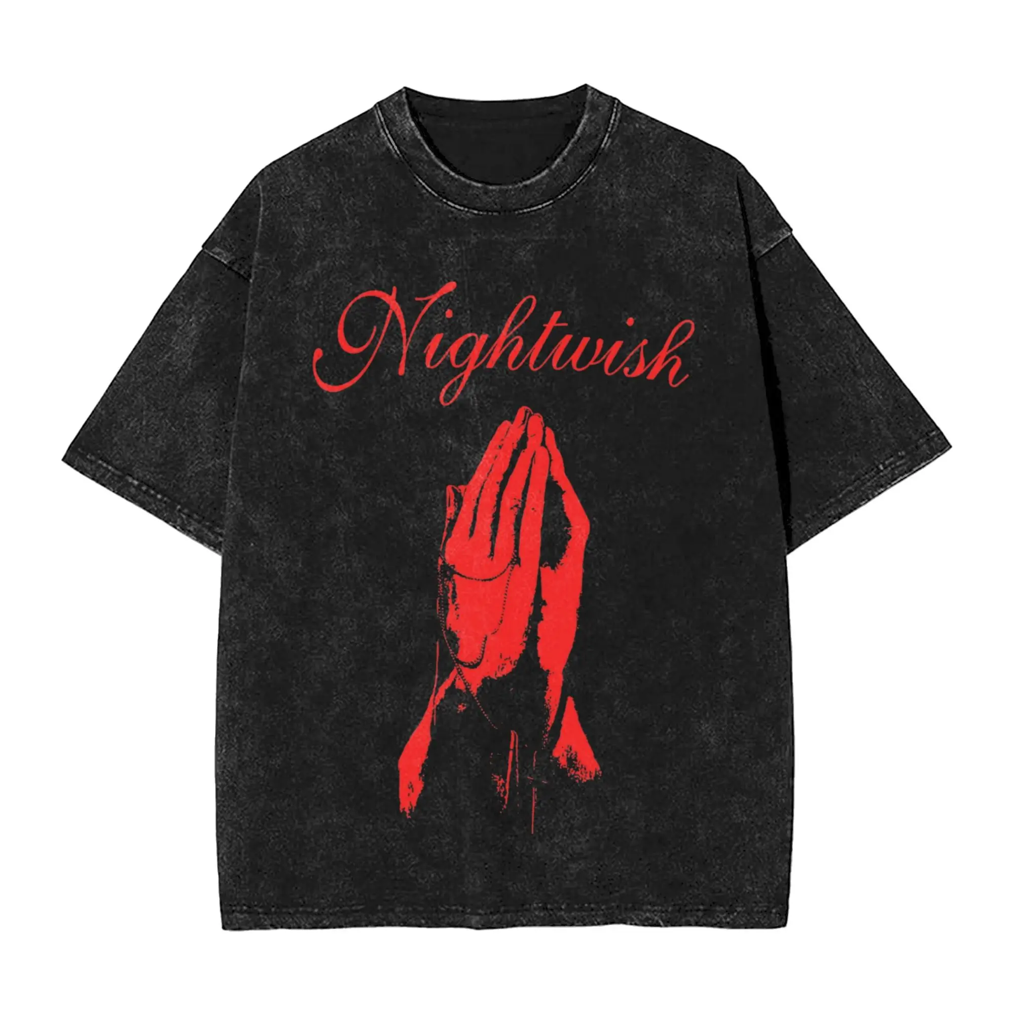 

Nightwish Band T Shirt Summer Y2K Fun T-Shirts Casual Hip Hop Tee Shirt For Men Short Sleeve Print Clothing
