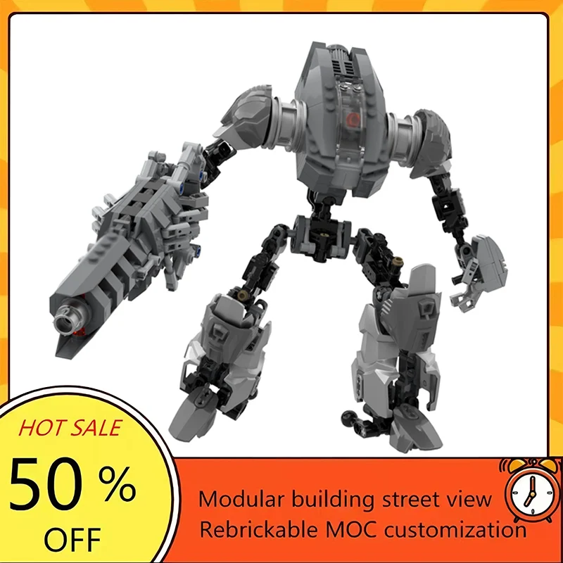 

Набор для сборки модульного боевого робота MOC из 447 деталей по мотивам популярного фильма «Звездные войны», технологичный конструктор, подарок на праздник, детский игровой набор