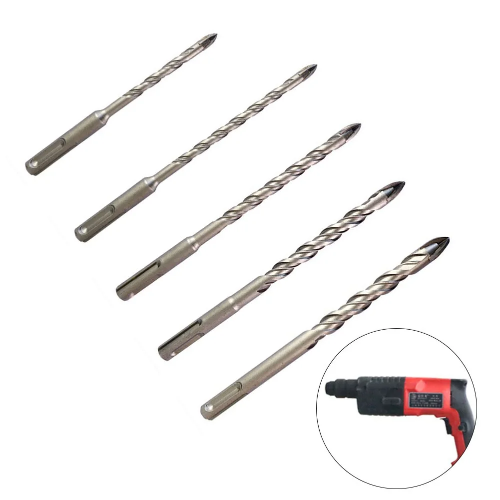 Tile Porcelain Concrete Drill Bit 6/8/10/12mm SDS PLUS Shank Carbide Drill Drilling For Glass Ceramic Stone Hole Opener 160/110