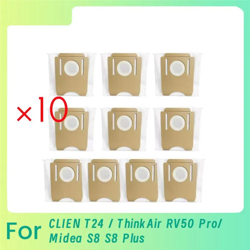 

AEE4-For CLIEN T24 / Thinkair RV50 Pro/ Midea S8 S8 Plus Consumables Dust Bag Non-Woven Bag Sweeper Accessories Clean Tool