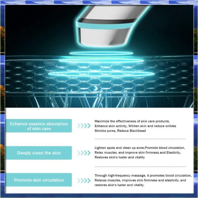 Het microstroominductie schoonheidsinstrument EMS huidverjonging porieverstrakking krimpen poriën schoonheidsapparaat