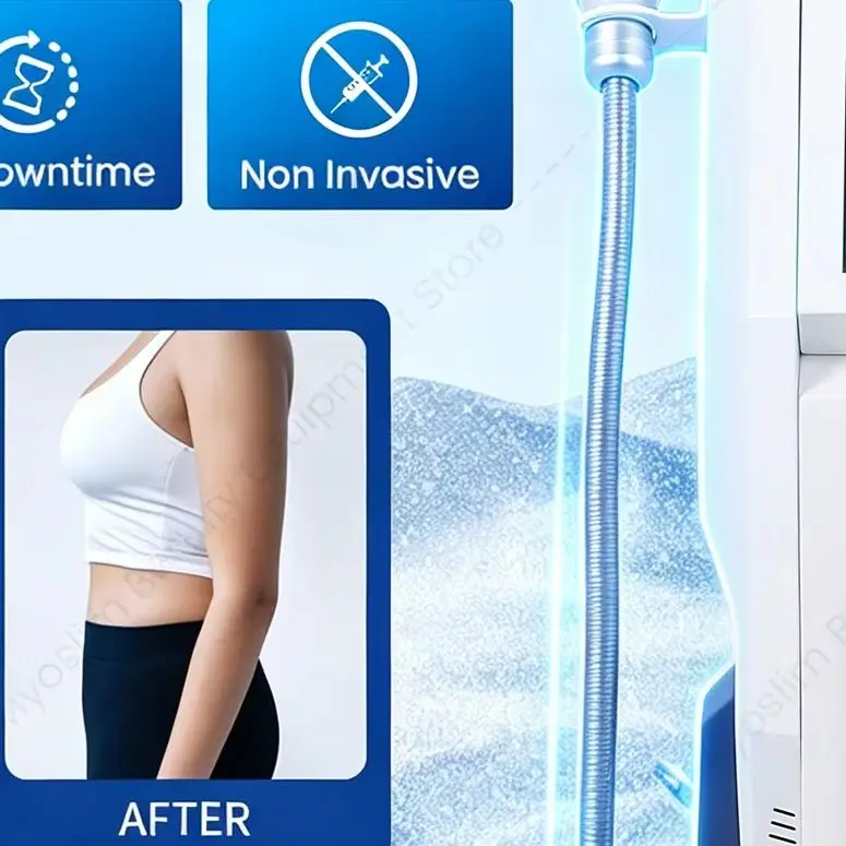 360 RF Cavitation Body Slimming Machine Fat Freeze Body Sculpt Device Skin Tightening Cellulite Reduction Body Shaping