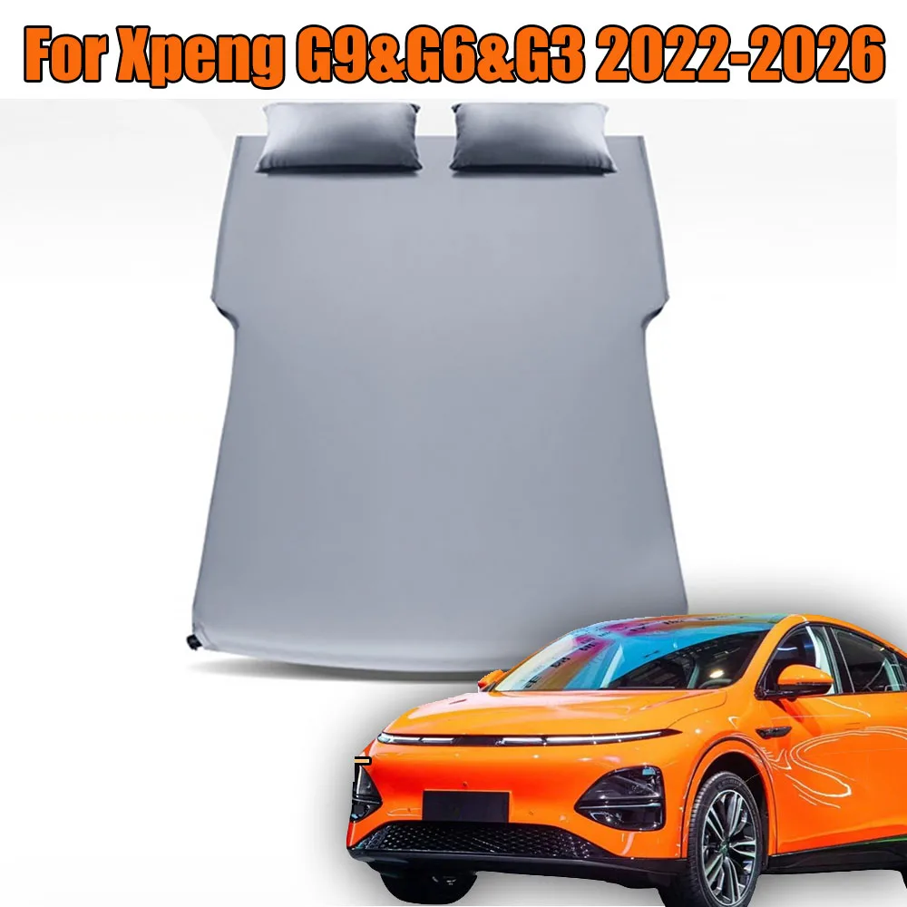 

For Xpeng G9 G6 G3 2025 Car Travel Bed Inflatable Air Mattress, Outdoor Camping Inflatable Special Suede Fabric Mattress