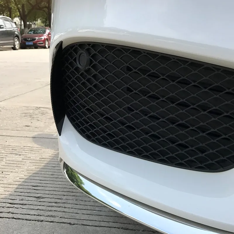 Передний бампер автомобиля, вентиляционное отверстие, противотуманная фара, нож ветра для Mercedes Benz C Class W205 C205 S205 Pre-Facelift AMG-Line 2015-2018, комплекты кузова