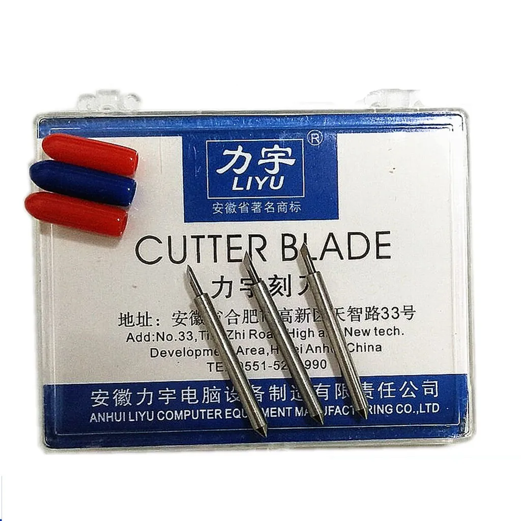 30/45/60 Degrees Replacement Blades For LIYU Plotter Blade Knife Cutter Blades For Power Tools Cutting Plotter 6pcs