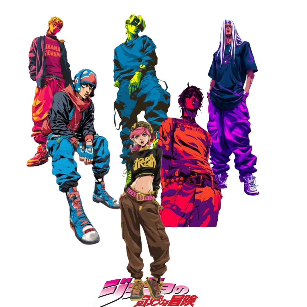 

15CM hot Anime JOJO Acrylic Stand Model Cosplay Characters Ornament Accessories Goods Collection Gifts