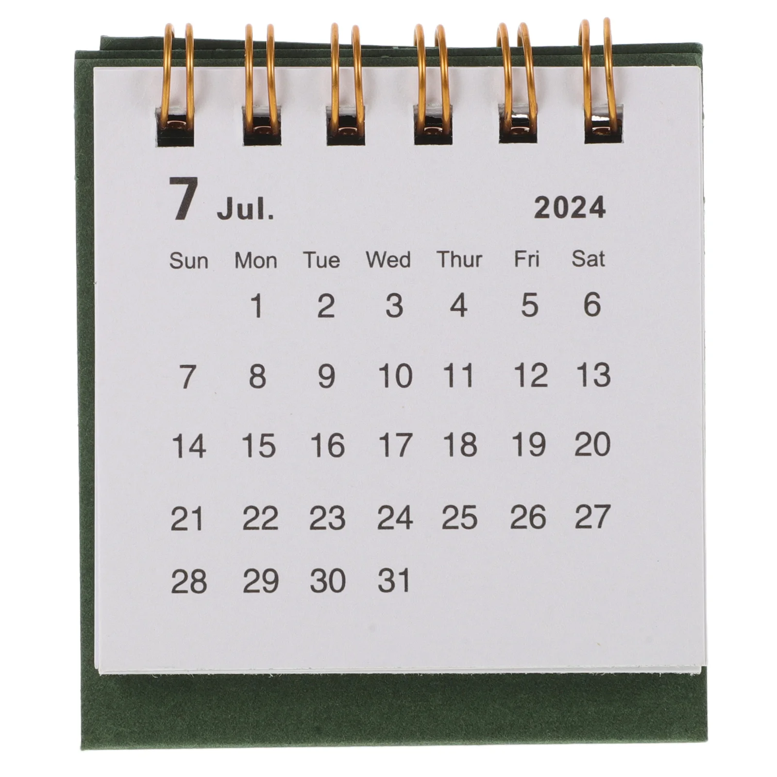 2025 Small Desk Calendar Decorative Makeup Advent Mini Monthly Memo Paper Office Calendars