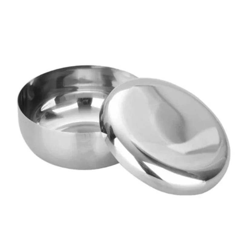 Stainless Steel Rice Bowl Dish Restaurant Restaurant Bowl Kitchen Tableware 8.5cm/10.5cm/12cm Dipping Sauce Seasoning Spice Dish