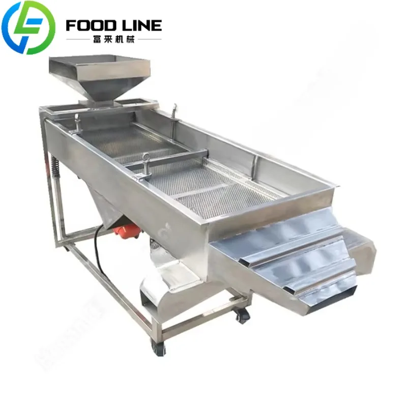 Customized Core Linear Vibrating Screen Granular Food Block Screening Machine With Multi Layer Mesh And Efficient Operation