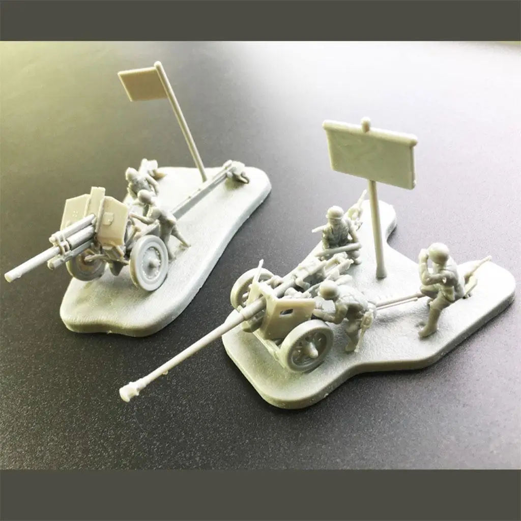 

Antitank Cannon Toys Модель Antitank 1:72 Сборная модель 4D Модель Строительные кирпичи Коллекции Развивающие подарки Игрушки для детей