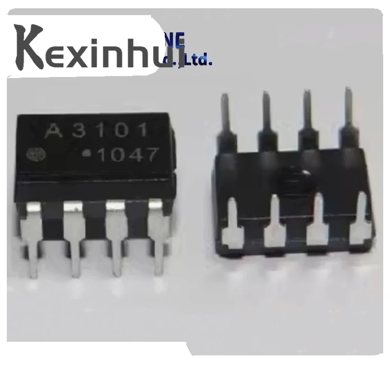 10pcs/lot HCPL-3101 Line DIP8 Optocoupler A3101 Chip Brand New & Original HP3101