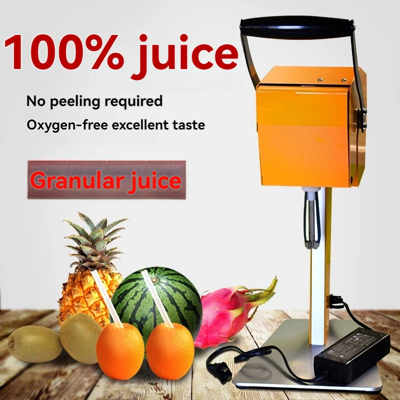 

DIY Fresh Fruit Squeezer Juicer Pitaya/Orange Fresh Fruit Squeezer Without Peeling 100% Pure Juice Direct Drinking