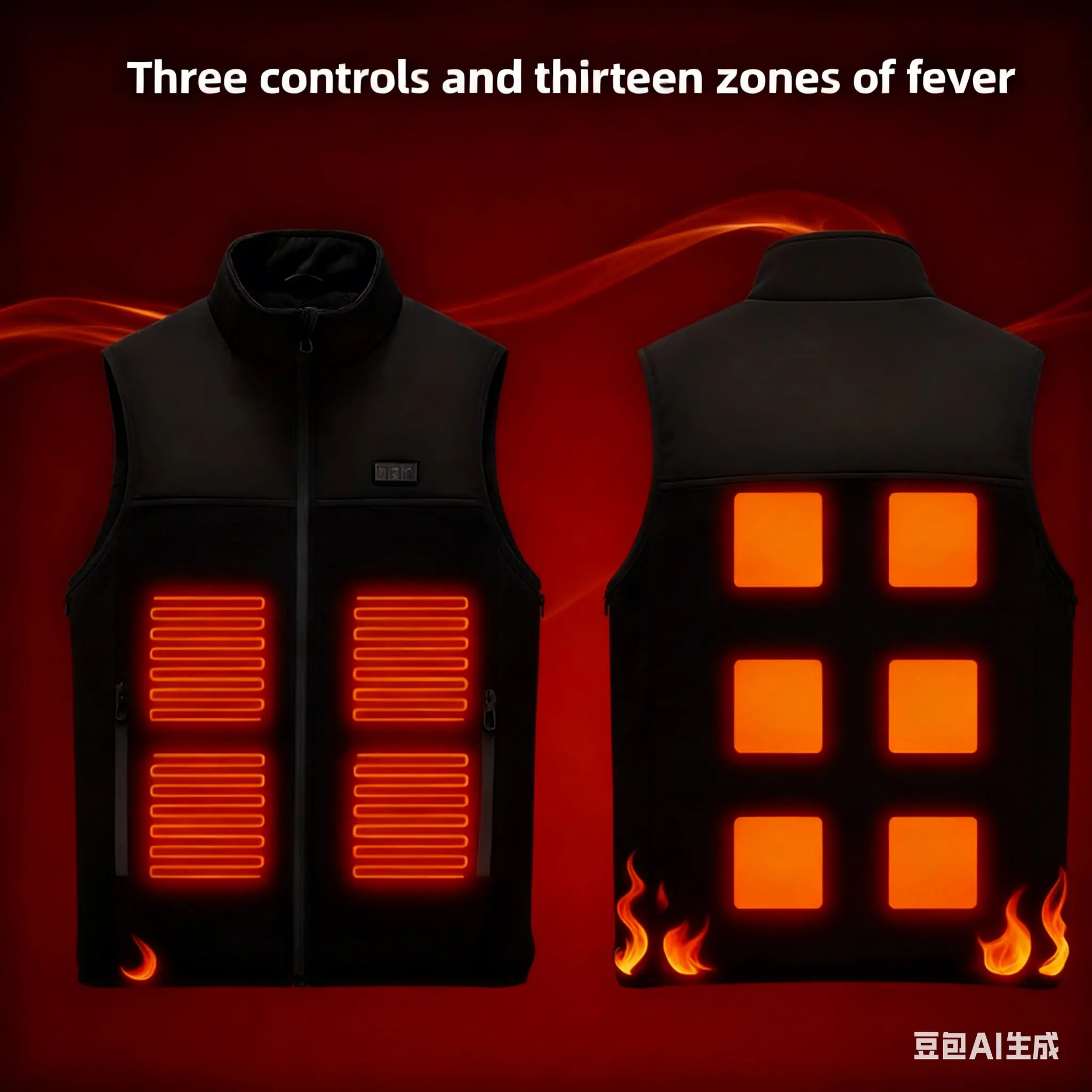 

Heated Vest Men Usb Rechargeable Electric Self Heating Vest Women Warming Heated Jacket Outdoor Hunting Heating Clothing