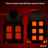 Heated Vest Men Usb Rechargeable Electric Self Heating Vest Women Warming Heated Jacket Outdoor Hunting Heating Clothing