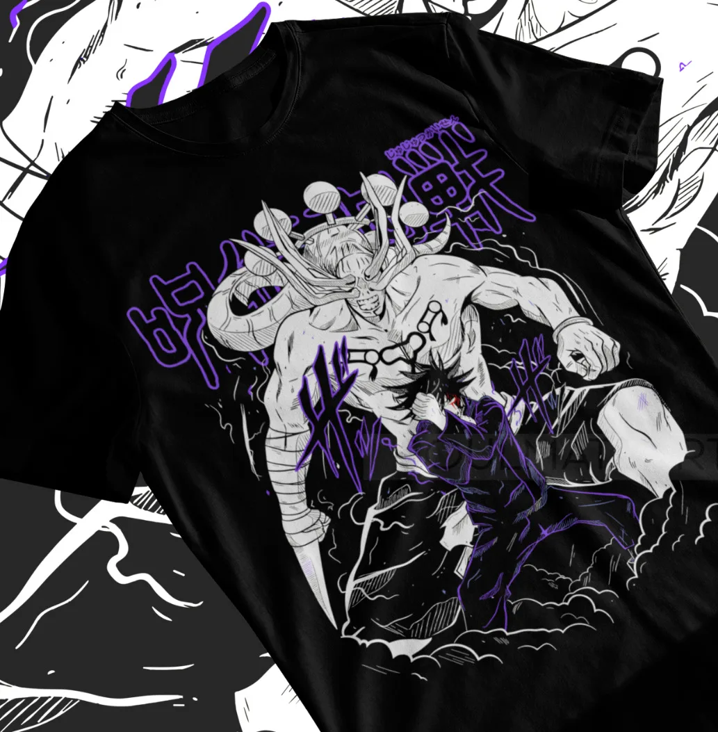 NEW LISTING Megumi Fushiguro T-shirt Jujutsu Kaisen Gojo Satoru JJK Shirt Soft Tee All Sizes