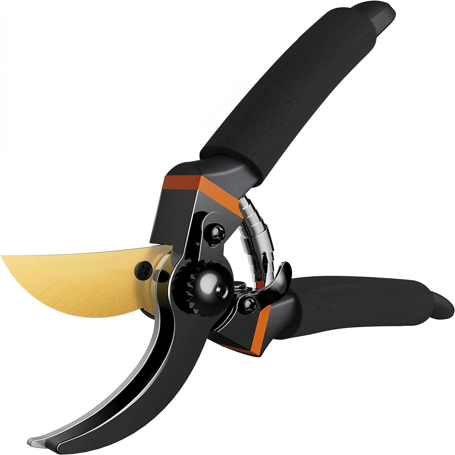 

Heavy Duty Gardening Pruning Shears - Sharp Blade Bypass Hand Pruners - 8.5" Multi Tool