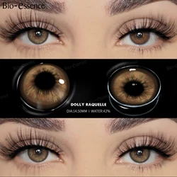 Bio-essence Colored Contact Lenses for Eyes Natural Eye Lenses Gray Contact Green Lenses Blue Lenses Fashion Lenses 1 Pair