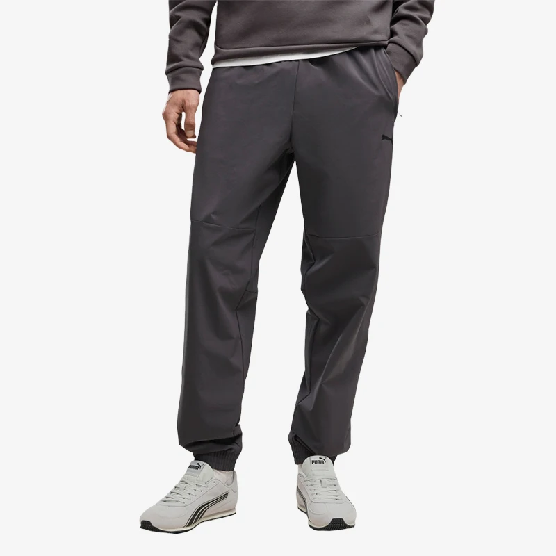Puma genuine men's windproof, water-resistant, sunscreen, ankle tied casual sports pants 696113-34