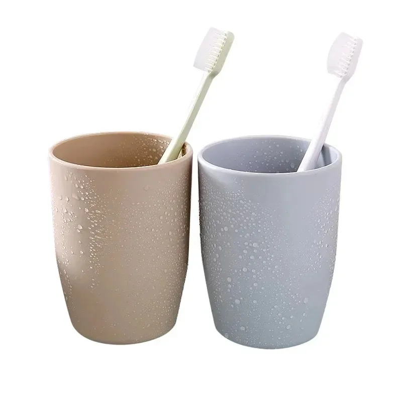 1pcs Creative Mouthwash  Travel Children\'s Environmental Protection Wheat Toothbrush Couple Toothbrush Cup Washing Cup